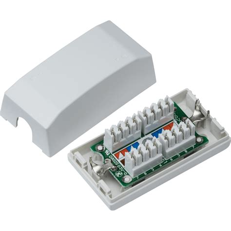 cat6 patchpanel for junction boxes|cat6 mount box.